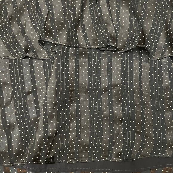 Banana Republic Polka Dot Ruffle Tiered Dress - Plus Size 20 - Picture 9 of 16